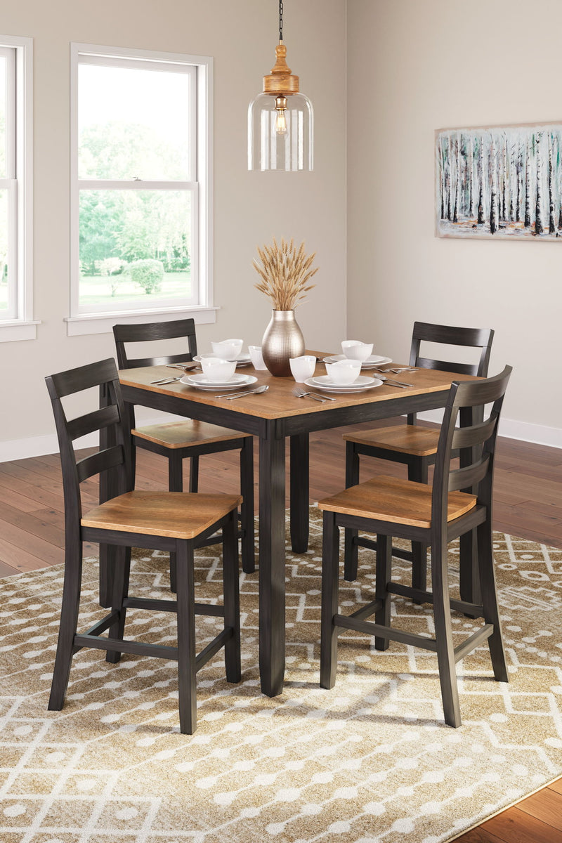 Gesthaven - Dining Room Counter Table Set - R&R Furniture Gallery (Fountain Valley, CA)