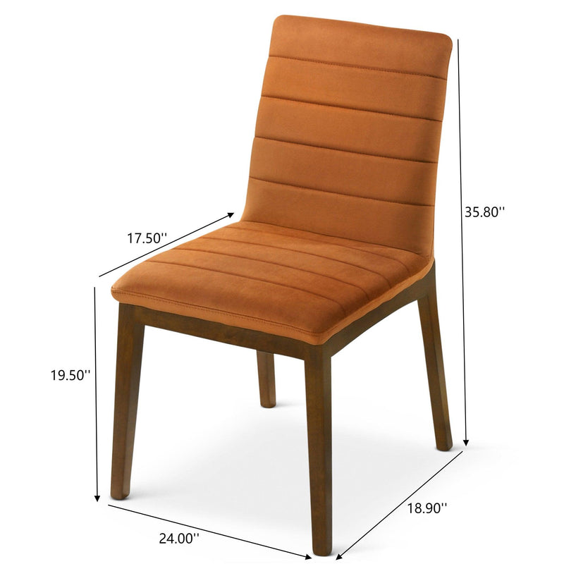 Ines - Modern Dining Chair (Set of 2) - R&R Furniture Gallery (Fountain Valley, CA)