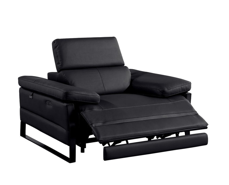 1246 - Modular Power Triple Reclining Sofa, Console Loveseat, And Chair Set With Power Headrests