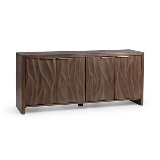 Braxton - 4 Door Cabinet - Tundra Brown - R&R Furniture Gallery (Fountain Valley, CA)