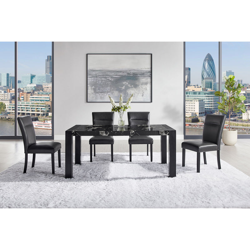 Dahiris - Dining Table - Black - R&R Furniture Gallery (Fountain Valley, CA)