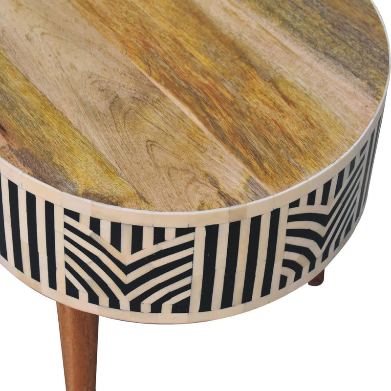 Inlay - Edessa Bone Table - R&R Furniture Gallery (Fountain Valley, CA)
