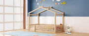 Bed House Bed Frame With Fence - R&R Furniture Gallery (Fountain Valley, CA)