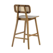 Bari - Indoor Wood Barstool (Set of 2) - R&R Furniture Gallery (Fountain Valley, CA)