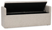 Galliden - Large Upholstered Dining Room Bench - Beige - R&R Furniture Gallery (Fountain Valley, CA)