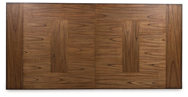 Greddinton - Dining Extension Table - Brown / Black - R&R Furniture Gallery (Fountain Valley, CA)