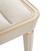 St. Charles - Bench - Dove Gray - R&R Furniture Gallery (Fountain Valley, CA)