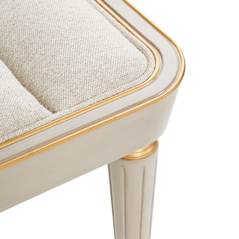 St. Charles - Bench - Dove Gray - R&R Furniture Gallery (Fountain Valley, CA)