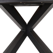 Outdoor Dining Table - Teak / Black - R&R Furniture Gallery (Fountain Valley, CA)