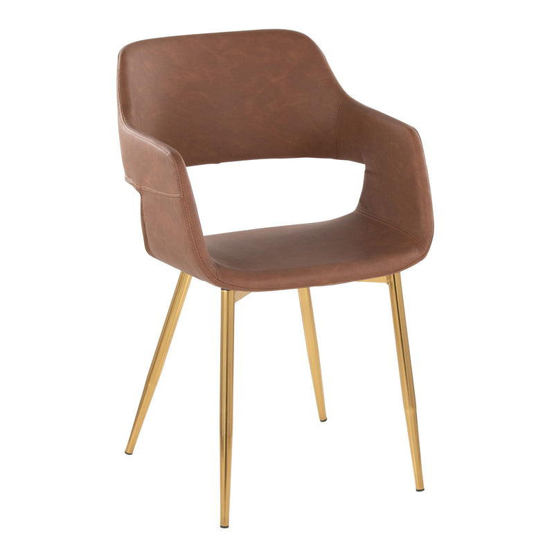 Lumi Source Margarite contemporary dining chair set of 2 with sleek modern design and versatile seating for dining rooms.