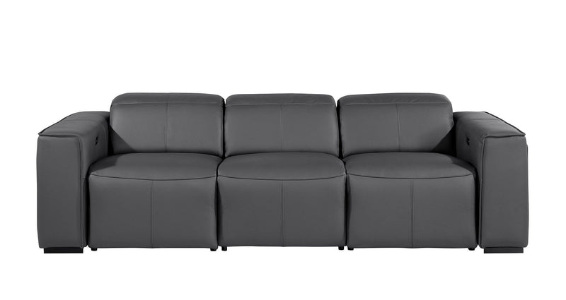 1224 - 3-Piece Modular Power Reclining Sofa In With 3 Power Recliners & Power Headrests