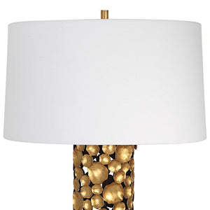 Gilded - Lotus Table Lamp - Gold