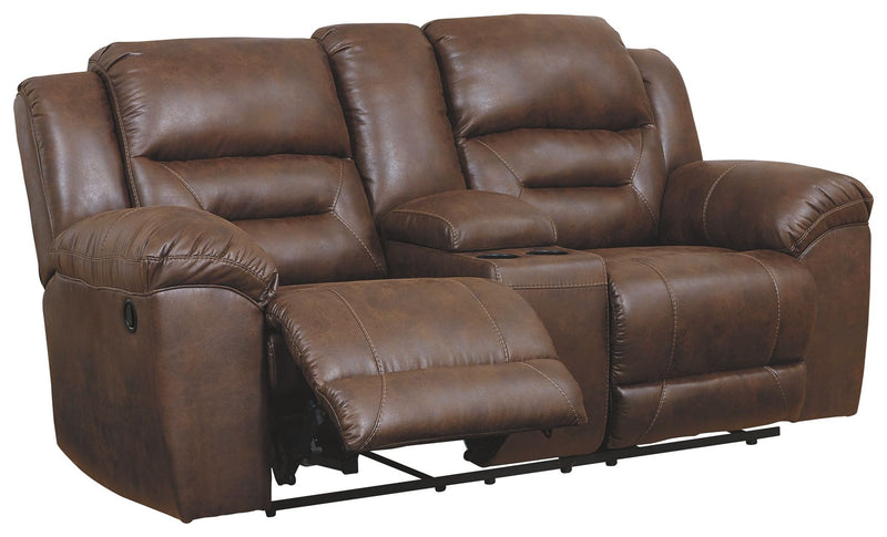 Stoneland - Power Reclining Loveseat - R&R Furniture Gallery (Fountain Valley, CA)