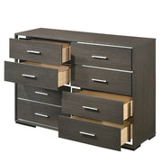 Escher - Dresser - Gray Oak - R&R Furniture Gallery (Fountain Valley, CA)