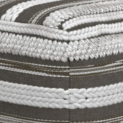 Sommer - Handcrafted Square Pouf - R&R Furniture Gallery (Fountain Valley, CA)