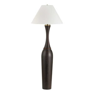 Pravin - Floor Lamp - Dark Wood