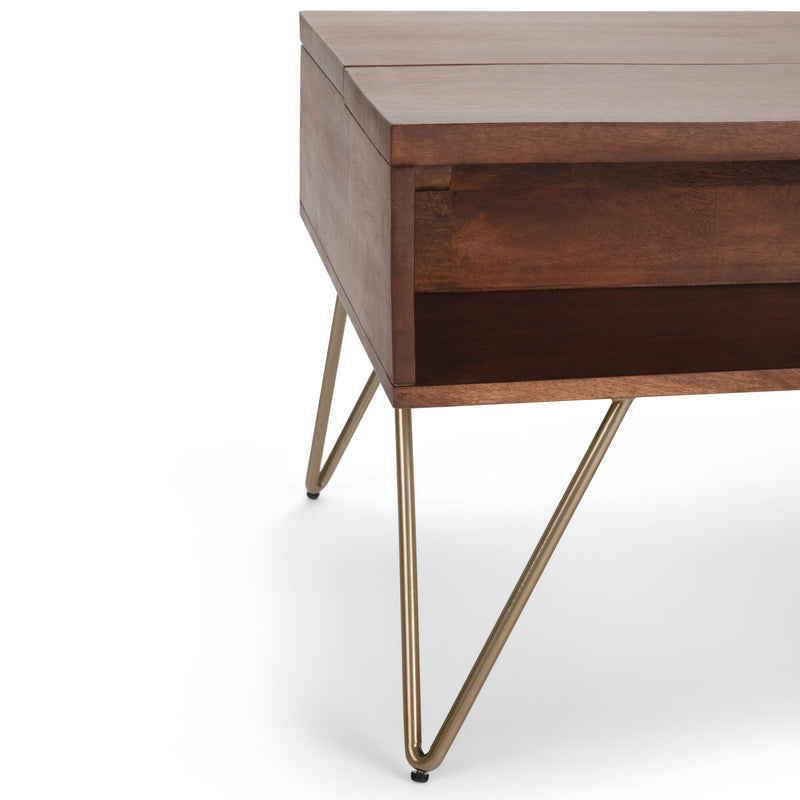 Hunter - Handcrafted Lift Top Coffee Table - R&R Furniture Gallery (Fountain Valley, CA)