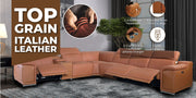 9762 - Power Reclining Sectional - R&R Furniture Gallery (Fountain Valley, CA)