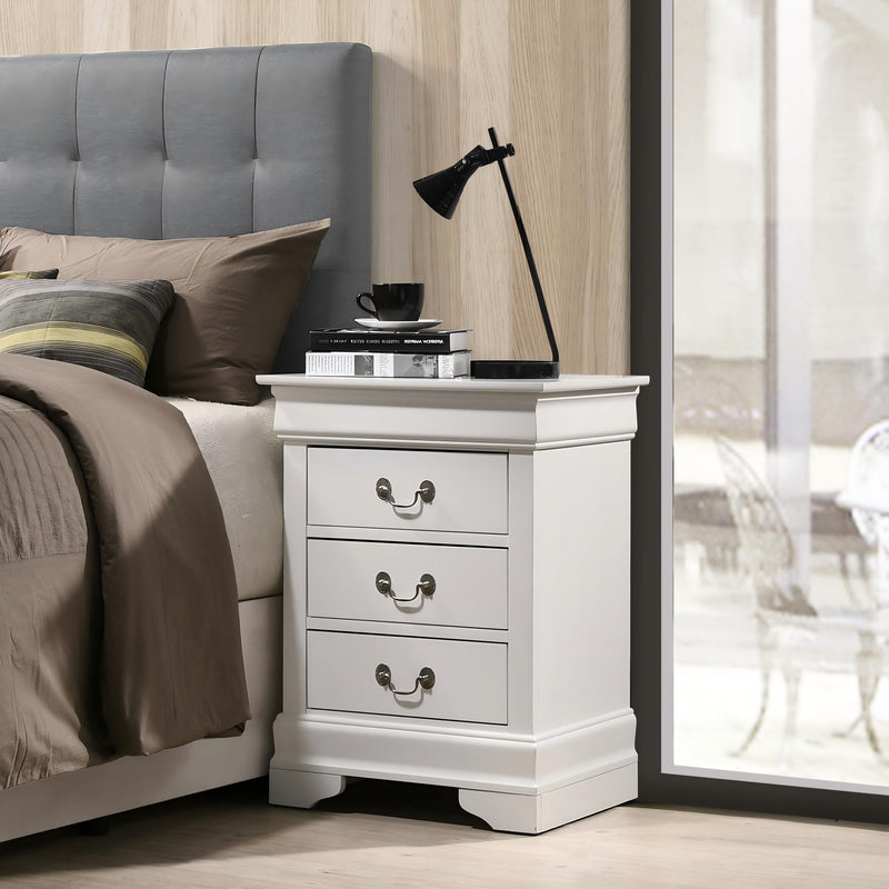 Louis Phillipe - Nightstand - Wood - R&R Furniture Gallery (Fountain Valley, CA)