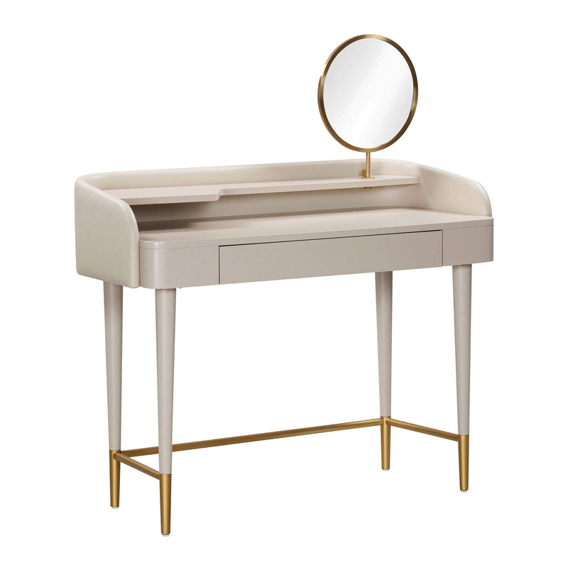 Penelope - Vegan Leather Wrapped Vanity Desk - R&R Furniture Gallery (Fountain Valley, CA)