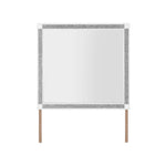 Soulmarie - Mirror, Connects To Dresser - White