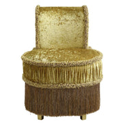 Bernadette - Vanity Stool - Gold - R&R Furniture Gallery (Fountain Valley, CA)