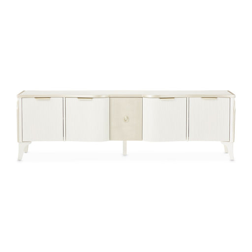 La Marisia - Media Cabinet - Creamy Pearl - R&R Furniture Gallery (Fountain Valley, CA)