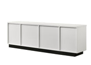 Matilda - TV Stand With Drawers - White Finish - R&R Furniture Gallery (Fountain Valley, CA)