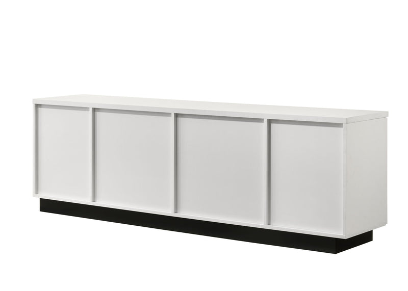 Matilda - TV Stand With Drawers - White Finish - R&R Furniture Gallery (Fountain Valley, CA)
