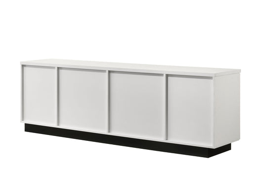 Matilda - TV Stand With Drawers - White Finish - R&R Furniture Gallery (Fountain Valley, CA)