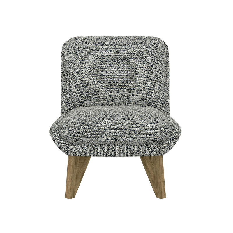 Armless Accent Chair - Dark Navy - R&R Furniture Gallery (Fountain Valley, CA)