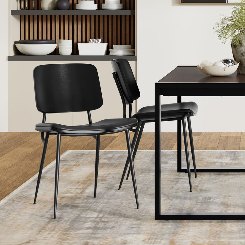 Hayley - Ergonomic Dining Chair (Set of 2) - R&R Furniture Gallery (Fountain Valley, CA)