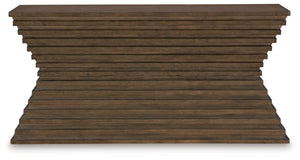 Hannodream - Sofa Table - Warm Brown - R&R Furniture Gallery (Fountain Valley, CA)
