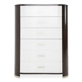 Paris Chic - 6-Drawer Chest - Espresso Brown - R&R Furniture Gallery (Fountain Valley, CA)