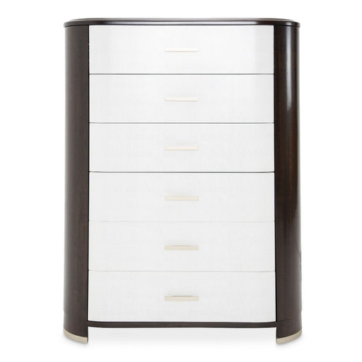 Paris Chic - 6-Drawer Chest - Espresso Brown - R&R Furniture Gallery (Fountain Valley, CA)