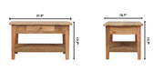 Rope 1 Drawer Table - R&R Furniture Gallery (Fountain Valley, CA)