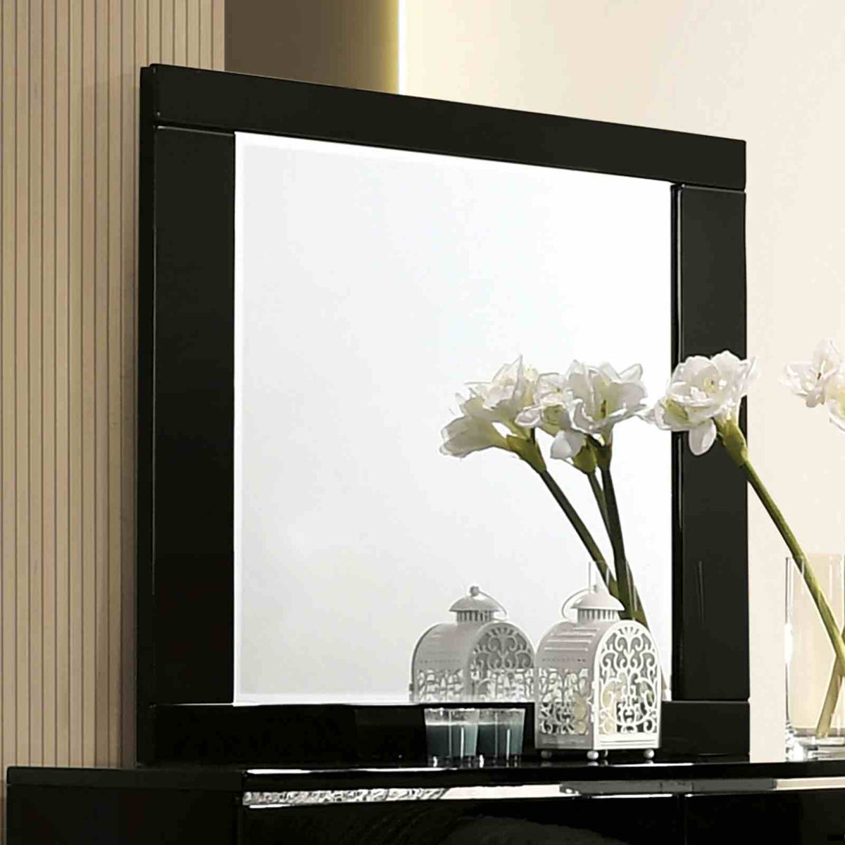 Carlie - Mirror, Black