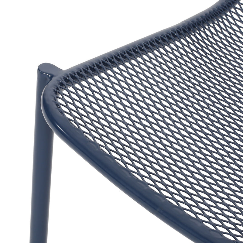 Kincaid - Stackable Iron Chair - R&R Furniture Gallery (Fountain Valley, CA)