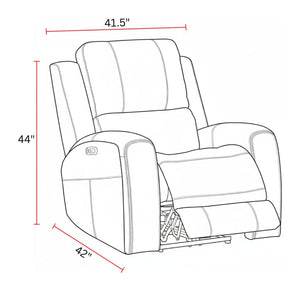 Belmont - Zero Gravity Power Recliner P3