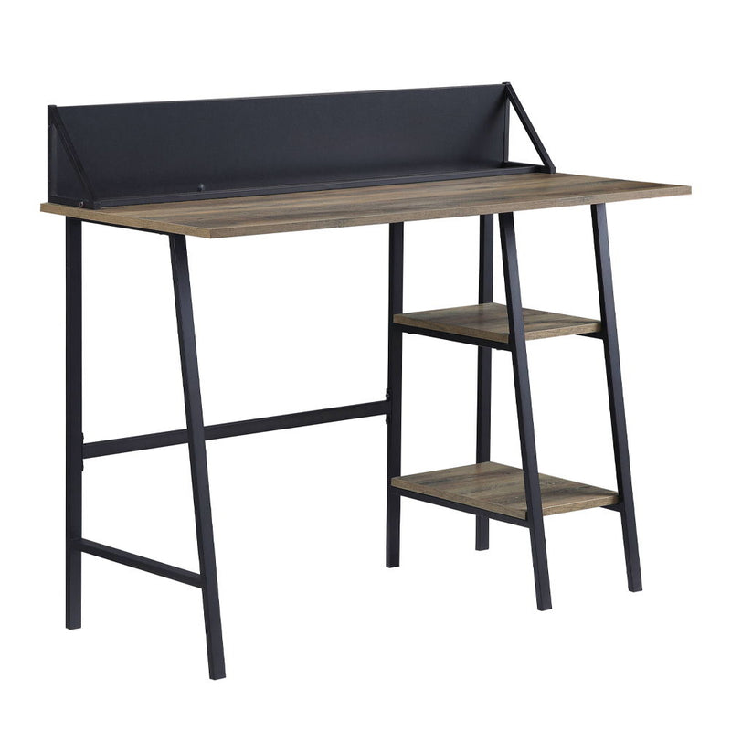 Garima - Writing Desk - Rustic Oak & Black - R&R Furniture Gallery (Fountain Valley, CA)