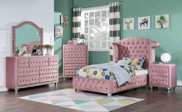 Zohar - Twin Bed, Pink