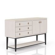 Server With Base - White - R&R Furniture Gallery (Fountain Valley, CA)