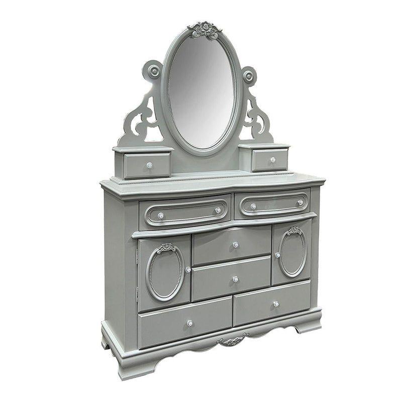 Flora - Mirror With Jewlery - R&R Furniture Gallery (Fountain Valley, CA)
