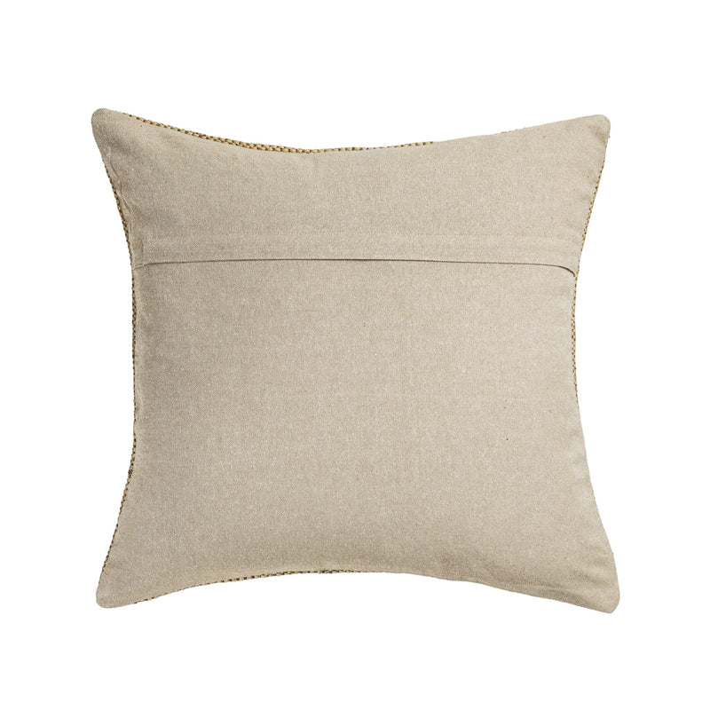 Terra - 20" Square Wool and Jute Kilim Throw Pillow (Cover) - Clay - R&R Furniture Gallery (Fountain Valley, CA)