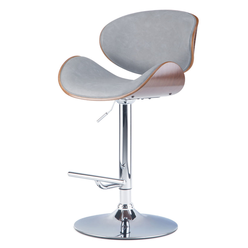 Marana - Multifunctional Handcrafted Bentwood Adjustable Swivel Bar Stool - R&R Furniture Gallery (Fountain Valley, CA)
