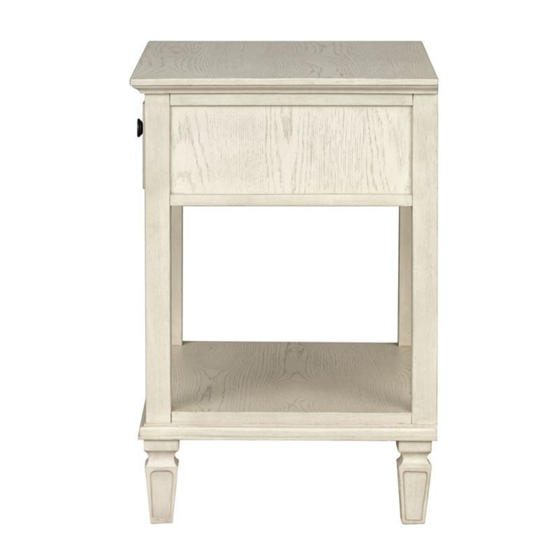 Victoria - Bedside Table With Drawer And Shelf - R&R Furniture Gallery (Fountain Valley, CA)