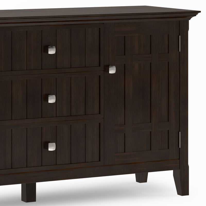 Bedford - Sideboard Buffet - Dark Tobacco Brown - R&R Furniture Gallery (Fountain Valley, CA)
