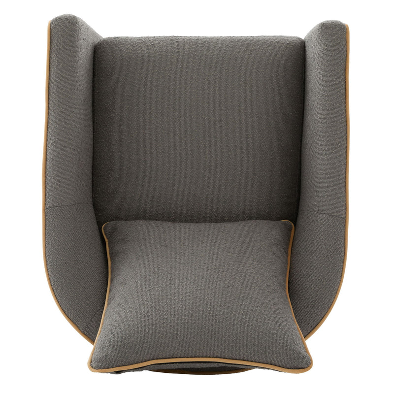 Swivel Accent Chair, Rotating Base, For Living Room
