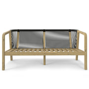 Palmetto - Outdoor Sofa - Stone Gray - R&R Furniture Gallery (Fountain Valley, CA)