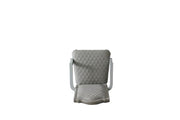 House Marchese - Arm Chair (Set of 2) - Two Tone Gray Fabric & Pearl Gray - R&R Furniture Gallery (Fountain Valley, CA)